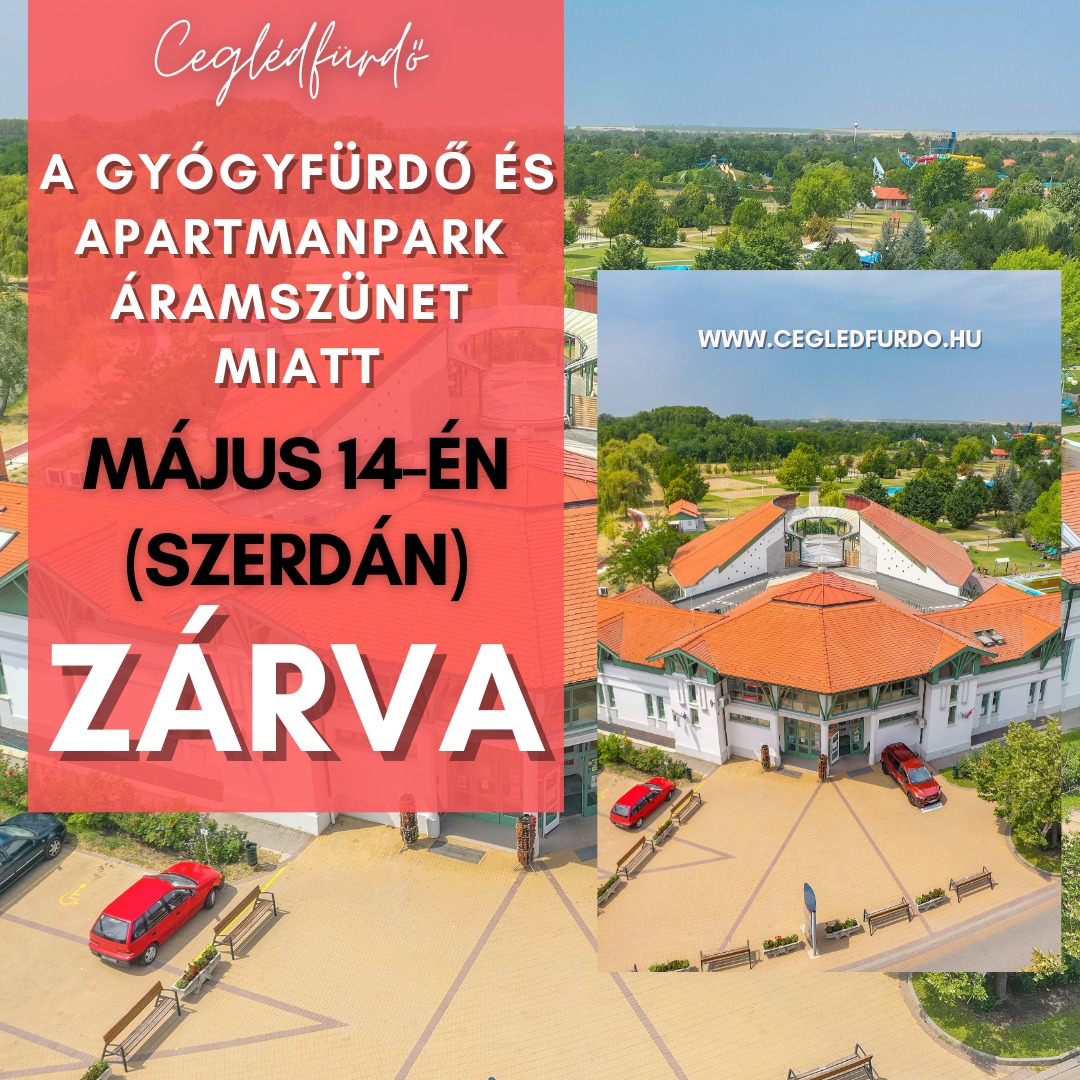 ÁRAMSZÜNET MIATT ZÁRVA