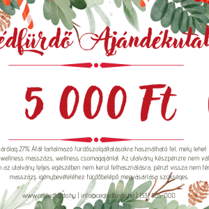 Karácsony 2025 - 5000 Ft