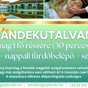 Ajándékutalvány -  Vitál csomag