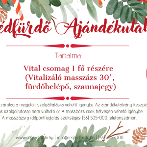 Karácsony 2025 - Vitál csomag